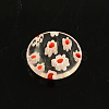 Handmade Millefiori Glass Cabochons LK-R006-07-3
