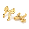 Ion Plating(IP) 304 Stainless Steel Stud Earrings for Women EJEW-A111-01G-1