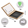 Wooden Oil Painting Storage Box Kids Flip Cover Photo Frame AJEW-WH0347-04A-2