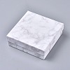 Square Kraft Cardboard Jewelry Boxes CBOX-L008-001-1