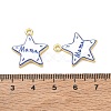 Printed Brass Pendants KK-CBA42CA-08G-06-3