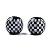 Opaque Resin European Beads RESI-N022-11-3