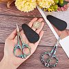 SUNNYCLUE Stainless Steel Manicure Scissors TOOL-SC0001-43-3