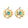 304 Stainless Steel Rhinestone Pendants STAS-Z166-24G-05-1