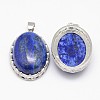 Natural Lapis Lazuli Pendants G-D851-32-2