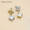 304 Stainless Steel Rhinestone Claw Settings STAS-U042-03B-G-4