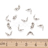 Tarnish Resistant Stainless Steel Bead Tips X-STAS-R061-05-4