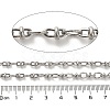 304 Stainless Steel Oval Link Chains CHS-A016-26P-A-2