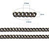 Brass Twisted Chains CHC-S095-AB-NF-6