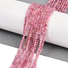 Natural Pink Tourmaline Beads Strands G-F782-A04-01-2