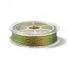 10 Rolls Polyester Metallic Threads OCOR-E026-03-2