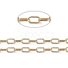 Soldered Brass Paperclip Chains CHC-G005-19G-1