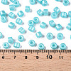 Baking Paint Pearlized Glass Seed Beads SEED-T008-03Q-5