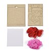 DIY Handmade Wooden Art kits DIY-P014-A04-2