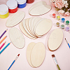Oval Unfinished Wood Cutouts DIY-WH0604-07D-4