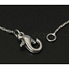 Brass Necklaces NJEW-A266-55-3