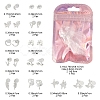 2 Pairs Alloy Stud Earrings for Women EJEW-FS0001-27B-6