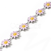 304 Stainless Steel Flower Link Chains CHS-C004-04D-P-1