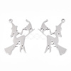 Non-Tarnish Halloween 201 Stainless Steel Pendants STAS-Q237-LA288-1