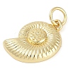 Rack Plating Brass Pendants KK-P287-38D-G-2