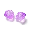 Baking Paint Transparent Glass Beads GLAA-C035-01S-2