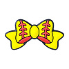 Bowknot Silicone Beads PW-WGAABD0-03-1