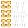 24Pcs 2 Styles Nylon Cosmetic Brushes AJEW-WR0003-29-1