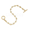 Ion Plating(IP) 304 Stainless Steel Link Chain Bracelets BJEW-P237-30G-3