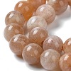 Natural Sunstone Beads Strands G-N327-01C-03-2