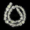 Handmade Foil Lampwork Beads Strands FOIL-C002-01C-2