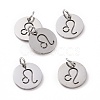 Non-Tarnish 304 Stainless Steel Charms STAS-Q201-T445-5S-1