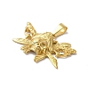 PVD Vacuum Plating 304 Stainless Steel Pendants STAS-B069-47C-G-2
