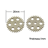 Tibetan Style Alloy Steampunk Pendants TIBEB-5033-AS-FF-1