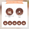 2 Strands Natural Zebra Jasper Round Beads Strands G-GO0001-34-2