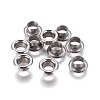 Non-Tarnish European Style 201 Stainless Steel Eyelet Core STAS-E474-09B-P-2
