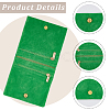 3Pcs 3 Colors Folding Velvet Jewelry Storage Bags for Earrings Rings Bracelets ABAG-CN0001-69A-6