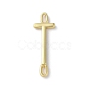 Rack Plating Brass Connector Charms KK-P245-07G-T-1