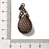 Natural Amethyst Pendants G-H065-01R-18-3