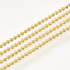 Brass Ball Chains CHC-S007-03G-1