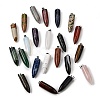 Natural Mixed Stone Pointed Pendants G-F820-12-1