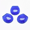 Blue Watermelon Stone Glass Cabochons X-G-G760-C07-1