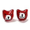 Baking Paint Glass Beads LAMP-I028-02E-1