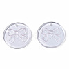 Transparent Resin Pendants RESI-N030-006C-2