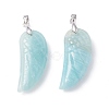 Natural Amazonite Pendants G-I314-01P-01-2