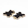 Opaque Resin Pendants PALLOY-P287-07LG-02-3