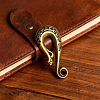 3Pcs Alloy S-Hook Clasps FIND-CP0003-47AB-8