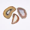 Natural Agate Pendants G-F428-A-07-1