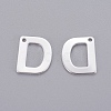 201 Stainless Steel Charms STAS-L232-007D-2