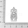 304 Stainless Steel Pendants STAS-U041-03B-P-3