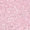 Transparent Electroplate Glass Beads EGLA-Q138-01J-3